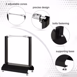 DURHAND Motorcycle / Bicycle Wheel Balance Stand, Portable Stand, Rotating Wheel