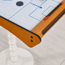 HOMCOM Mini Air Hockey Tabletop Game w/ 2 Pucks Pushers Fan Scoreboard Markings - Additional view 7