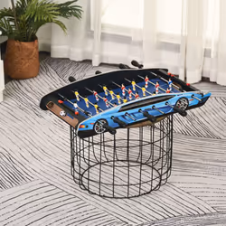 HOMCOM 2ft Foosball Table Arcades Competition Sized for Kids, Adults, Indoor