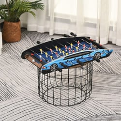 HOMCOM 2ft Foosball Table Arcades Competition Sized for Kids, Adults, Indoor