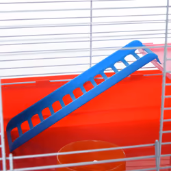 PawHut Hamster Cage Pet Animal Travel Cage Box Double Layers w/ Accessories - Additional view 7