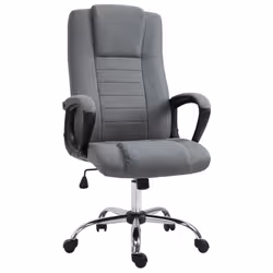 Vinsetto Office Chair for Desk, with Height Adjustable, Wheels, Dark Grey - Additional view 7