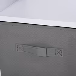 HOMCOM Freestanding 4 Cube Storage Cabinet Unit Bookcase w/ 2 Drawer - Additional view 5