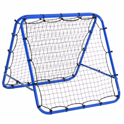 HOMCOM Rebounder Net Football Target Goal with Adjustable Angles, Blue - Additional view 5