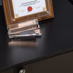Vinsetto 2-Tier Locking Filing Cabinet Office Storage Cabinet, Black - Additional view 5
