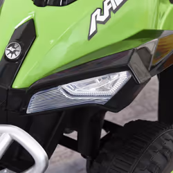 HOMCOM No Power Quad Toddler Ride on Car Foot-to-Floor Sliding Green - Additional view 7