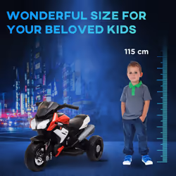 HOMCOM Kids Electric Motorcycle Ride On Toy, 6V Battery, Music, Horn, Lights - Additional view 5