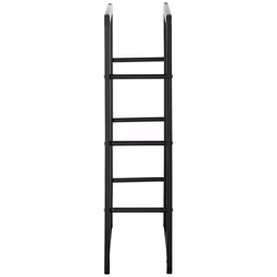 HOMCOM 100cm Metal Firewood Log Holder Rack Elevated Design, Base Side Rails - Additional view 6
