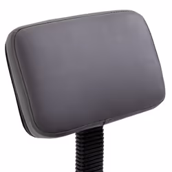HOMCOM Beautician's Adjustable Grey PU Leather Swivel Salon Chair