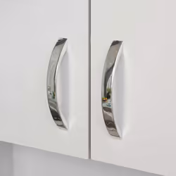 HOMCOM Kitchen Storage Cabinet Wooden Cupboard Organiser, White - Additional view 6