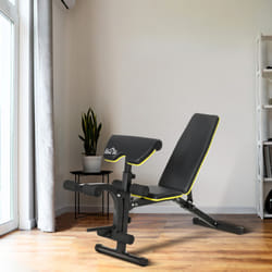 HOMCOM Multi-Functional Sit-Up Dumbbell Weight Bench Adjustable Home Gym