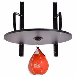 HOMCOM Speed Bag Platform Kit Wall-mounted Punching Ball Hanging Platform Set - Additional view 7
