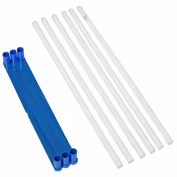 PawHut Dog Weave Pole Set Agility Starter Kit Pet Outdoor Exercise Training Set - Additional view 5
