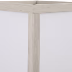 HOMCOM Floor Lamp Reading Lamp with 3-Tier Storage Shelf for Home Office Oak - Additional view 5