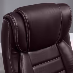 Vinsetto High Back 6 Points Vibration Massage Executive Office Chair, Brown