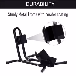 HOMCOM Adjustable Motorcycle Wheel Chock Motorbike Holder with Metal Frame - Additional view 4