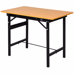 HOMCOM Heavy Duty DIY Metal Garage Workbench Storage Drawer Table Wood Surface - Additional view 8