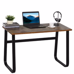 HOMCOM Industrial Writing Desk Laptop Table Home Office Study Workstation - Additional view 8
