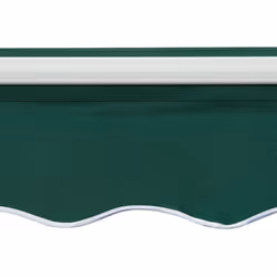 Outsunny Manual Retractable Awning Garden Shelter Canopy 3 x 2m Green - Additional view 7