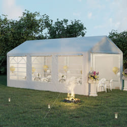 Outsunny 6m x 3m Heavy Duty Carport Outdoor Car Canopy Shelter Party Tent