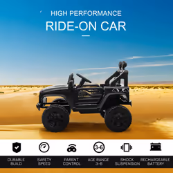 Homcom 12V Kids' Electric Ride-On Car