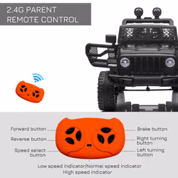 Homcom 12V Kids' Electric Ride-On Car - Additional view 4
