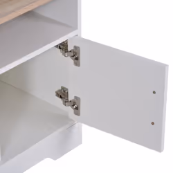 HOMCOM Home Office 42" TV Stand Storage Unit w/ Cabinets Shelves - Additional view 4