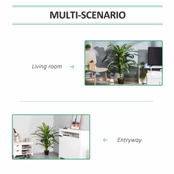 Outsunny 110cm/3.6FT Artificial Dracaena Plant Fake Tree Potted Home Office - Additional view 7