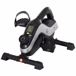 HOMCOM Mini Exercise Bike with 8 Levels Magnetic Resistance
