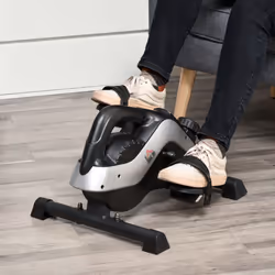 HOMCOM Mini Exercise Bike with 8 Levels Magnetic Resistance