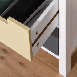 HOMCOM Simple Chest of 6 Drawers Storage Cabinet for Dining & Living Room - Additional view 5