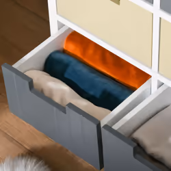 HOMCOM Simple Chest of 6 Drawers Storage Cabinet for Dining & Living Room - Additional view 7