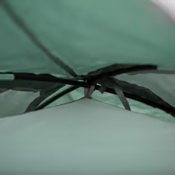 Outsunny Compact Camping Tent w/ Vestibule & Mesh Vents for Hiking Green - Additional view 7