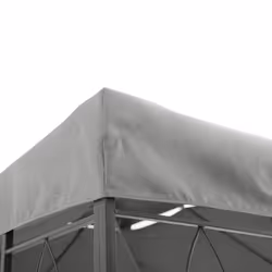 Outsunny 3x4m Gazebo Replacement Roof Canopy 2 Tier Top UV Cover Light Grey - Additional view 7