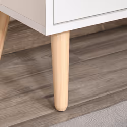 HOMCOM Floor Cabinet Storage Cupboard Sideboard with Drawer for Bedroom - Additional view 7