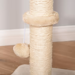 PawHut 100cm Cat Tree Tower Kitten Climbing Tower W/ Scratching Post Condo - Additional view 6