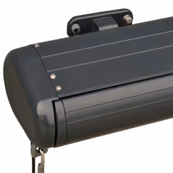 Outsunny DIY Retractable Canopy with Remote Controller for Patio, Grey - Additional view 5