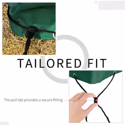 Outsunny 240x133cm 3-Seat Outdoor Garden Swing Chair Cover Water UV Resistant - Additional view 4