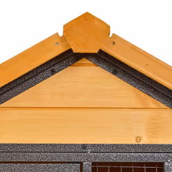 PawHut Wood-metal Rabbit Hutch Elevated Pet House Outdoor 122 x 63 x 92cm - Additional view 6