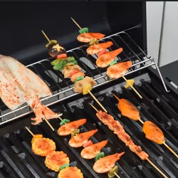 Outsunny Deluxe Gas Barbecue Grill 3+1 Burner Garden BBQ w/ Large Cooking Area - Additional view 7