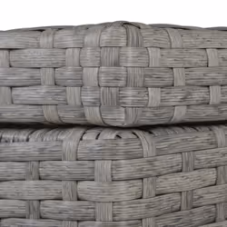 Outsunny 4 PCs Rattan Wicker Sofa Set Conservatory Furniture w/ Side Storage Box - Additional view 6