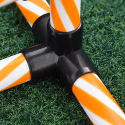 PawHut Dog Agility Weave Poles Training Obstacle Course Set with Whistle - Additional view 6