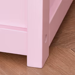 2 In 1 Wooden Toy Box, Kids Seat Bench Storage Chest, 60 x 30 x 50cm - Additional view 6