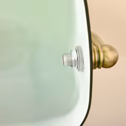 HOMCOM Banker's Table Lamp w/ Bronze Base, Green Glass Shade, Pull Rope Switch - Additional view 8