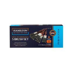 Hamilton Perfection Clean Edge Paint Brush Set - 5 Piece