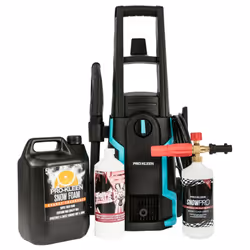 Pressure Washer 1.6kW Car & Patio Cleaning Kits - Orange Snow Foam 5L, Karcher Snow Foam Lance & Troll's Breath 1L