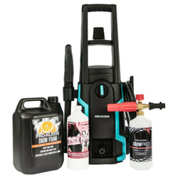 Pressure Washer 1.6kW Car & Patio Cleaning Kits - Orange Snow Foam 5L, Karcher Snow Foam Lance & Troll's Breath 1L
