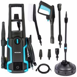 Pressure Washer 1.6kW Car & Patio Cleaning Kits - Cleaning Brush & Patio Cleaning Brush Attachment