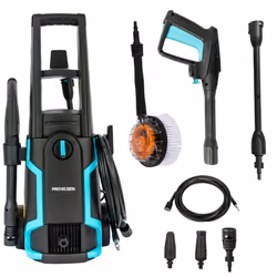 Pressure Washer 1.6kW Car & Patio Cleaning Kits - Rotary Brush