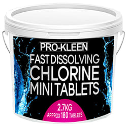 Stabilised Chlorine Fast Dissolving Mini Tablets - 1 x 180 Tablet Tub*